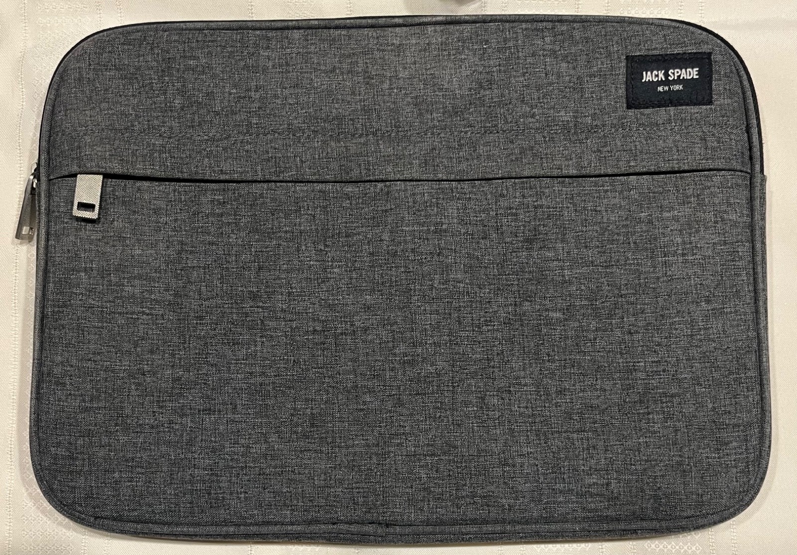 Jack Spade Laptop Padded Carrier Case Sleeve Gray Unisex for 13″ Computer