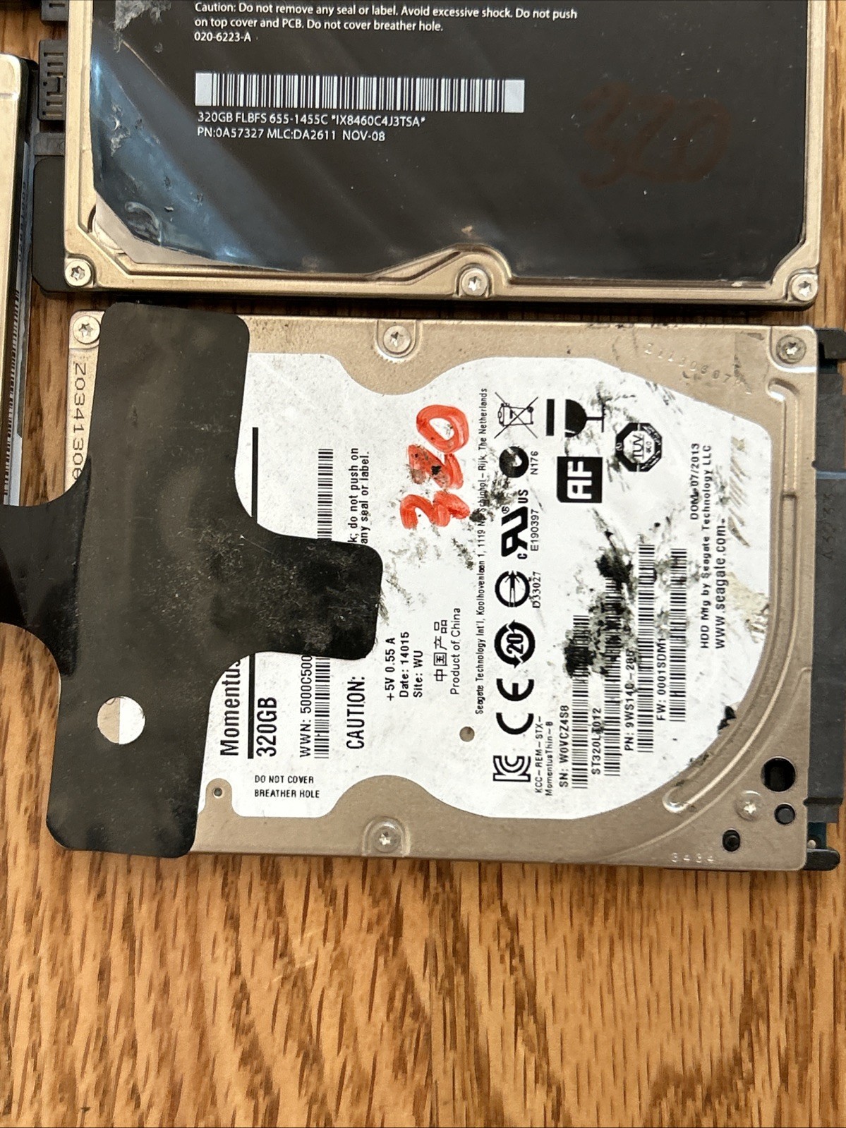 Lot Of 17 Samsung Fujitsu 2.5” Internal Drives Laptop 300gb Unbranded Read