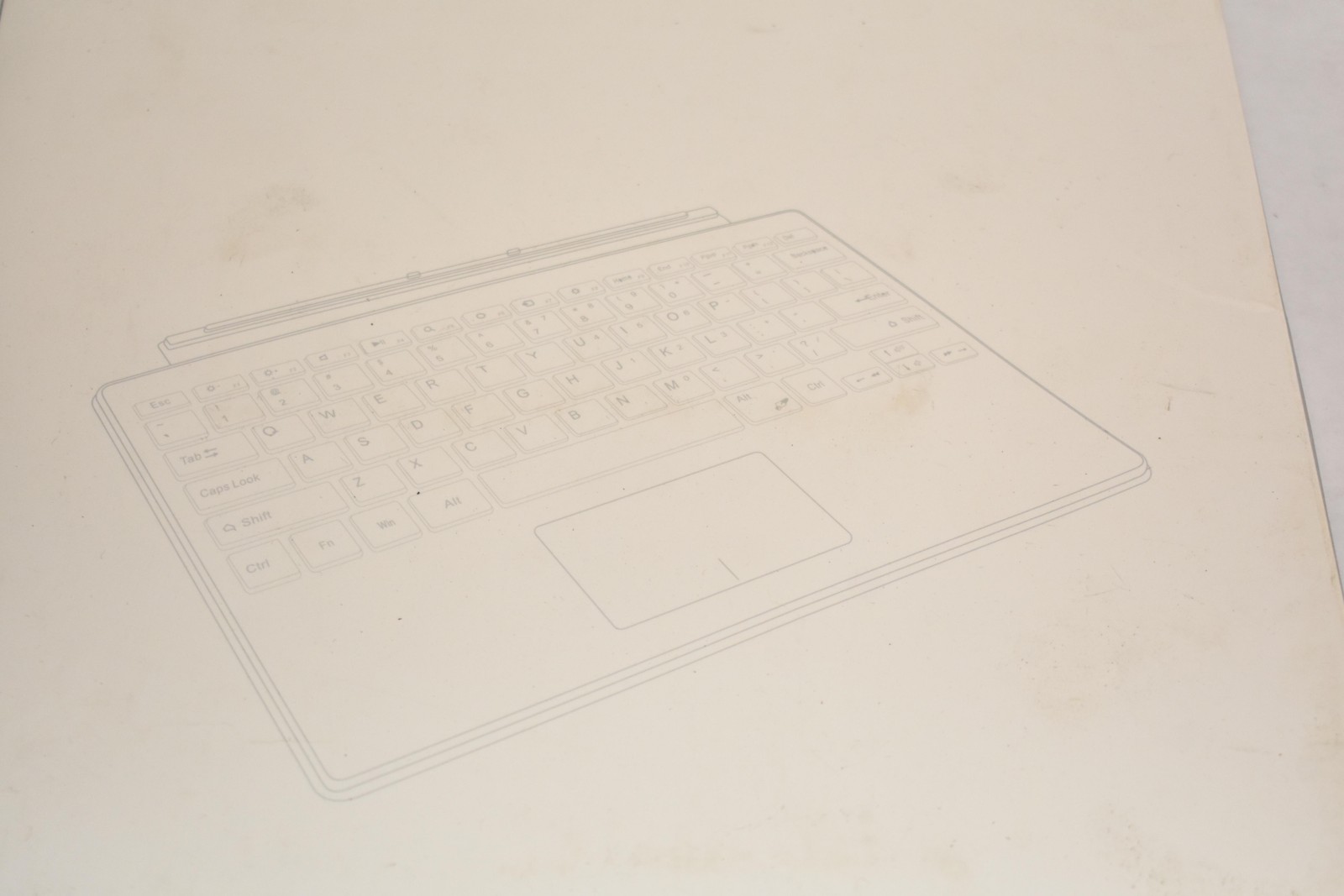 SF-1039D-C Smart Keyboard Dock For Surface Pro 3 4 5 6 7 7+ Backlit Black
