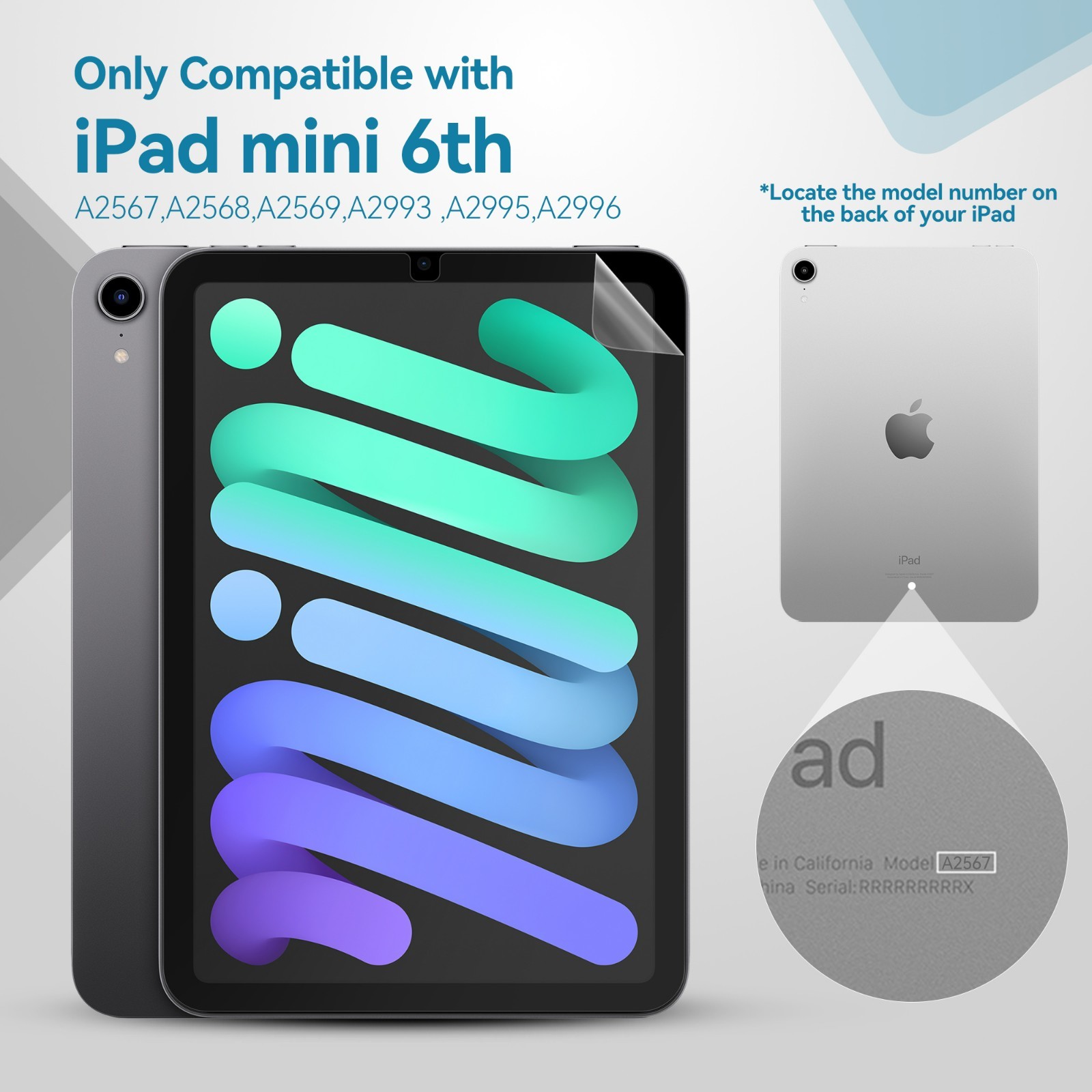 Penstudio Paper-Feel Screen Protector for iPad mini 6 / A17 Pro | Anti-Glare