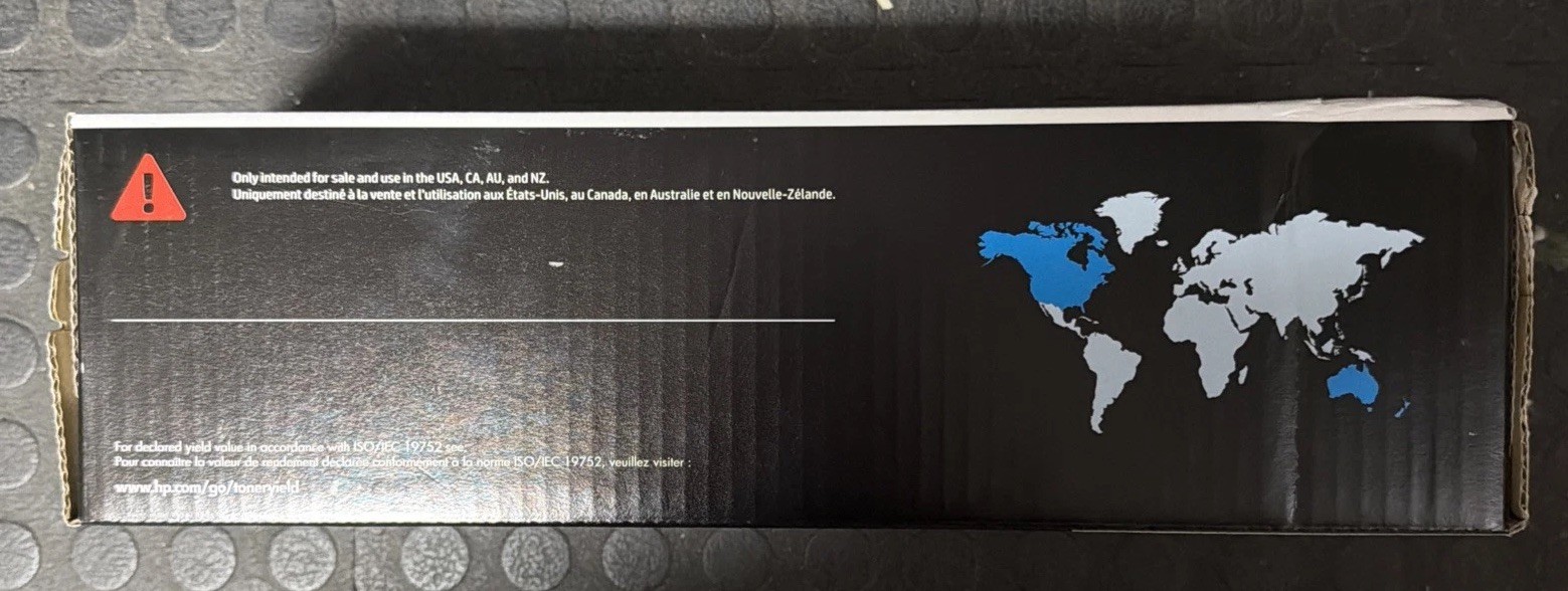 HP 141A Black Original LaserJet Toner Cartridge, Sealed W1410A. Ships Free.