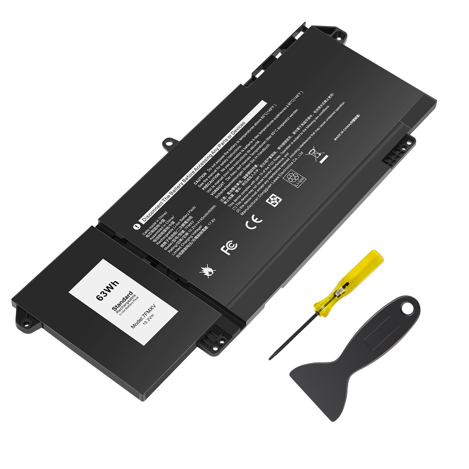 7FMXV Battery Replacement for Dell Latitude 5320 7320 7420 2-in-1 7520 9JM71
