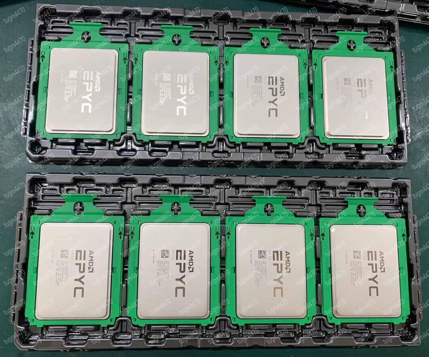 AMD epyc 7f72 CPU processor 3.2GHz 24 core 48 thread 192MB 240W
