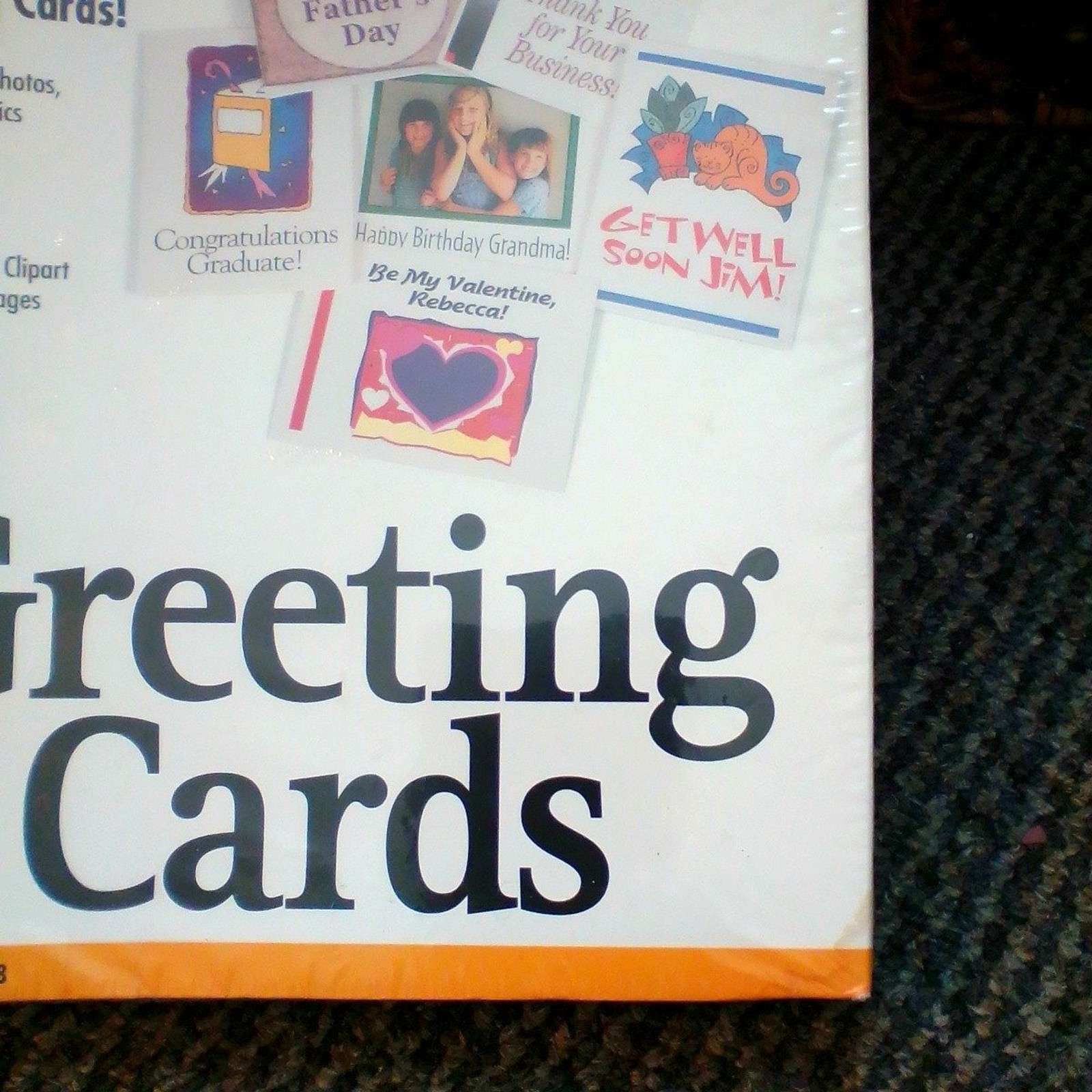 ​PROVENTURE GREETING CARDS PC WINDOWS CD SOFTWARE NEW SEALED VINTAGE CLIPART DIS