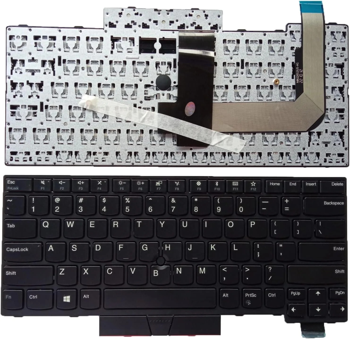 US Layout Keyboard Fit Lenovo Thinkpad T470 T480 A475 A485 with Backlit 01AX405