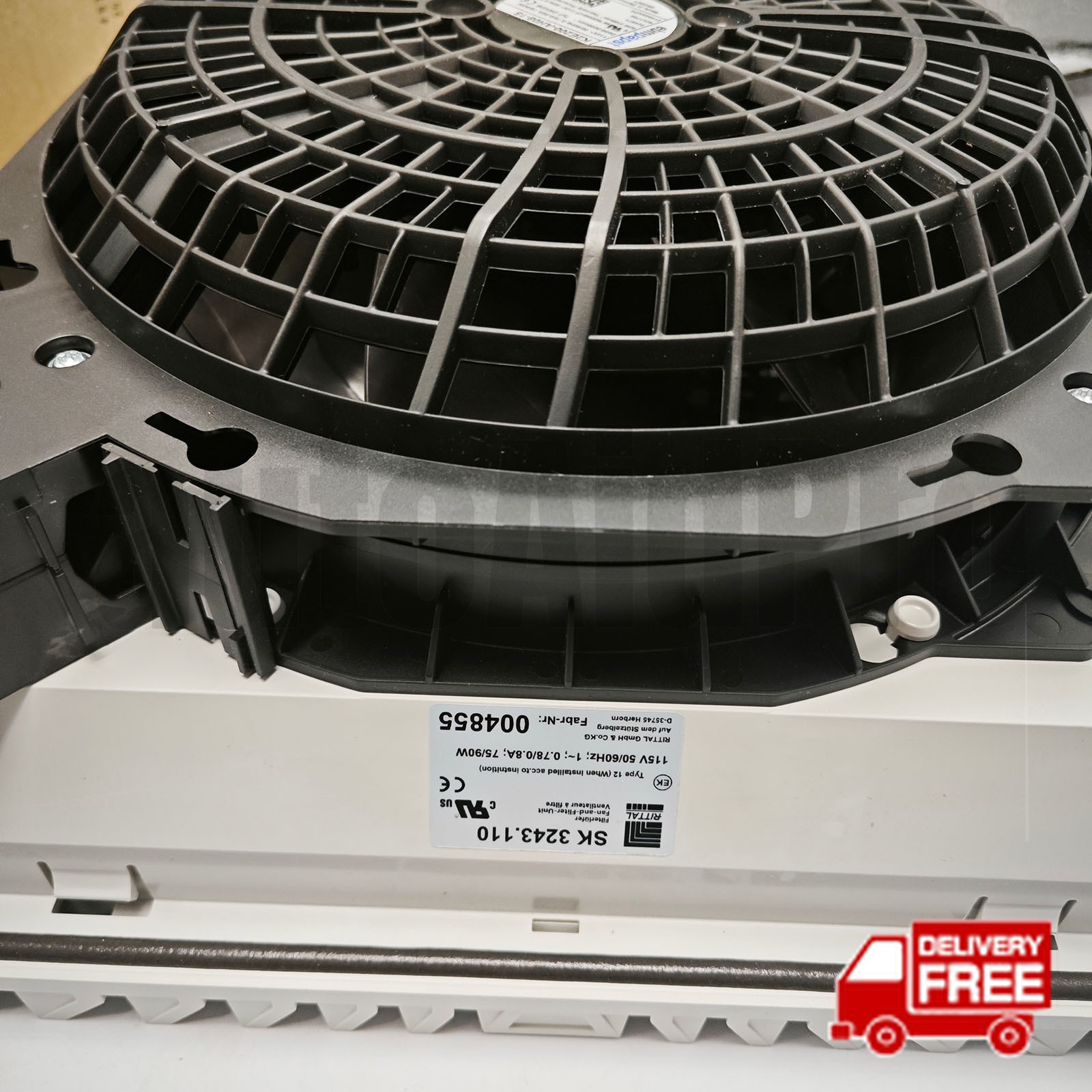 New Rittal K2E200-AH08-15 Fan for ebmpapst 115VAC 0.78/0.80A 75/90W 50/60Hz