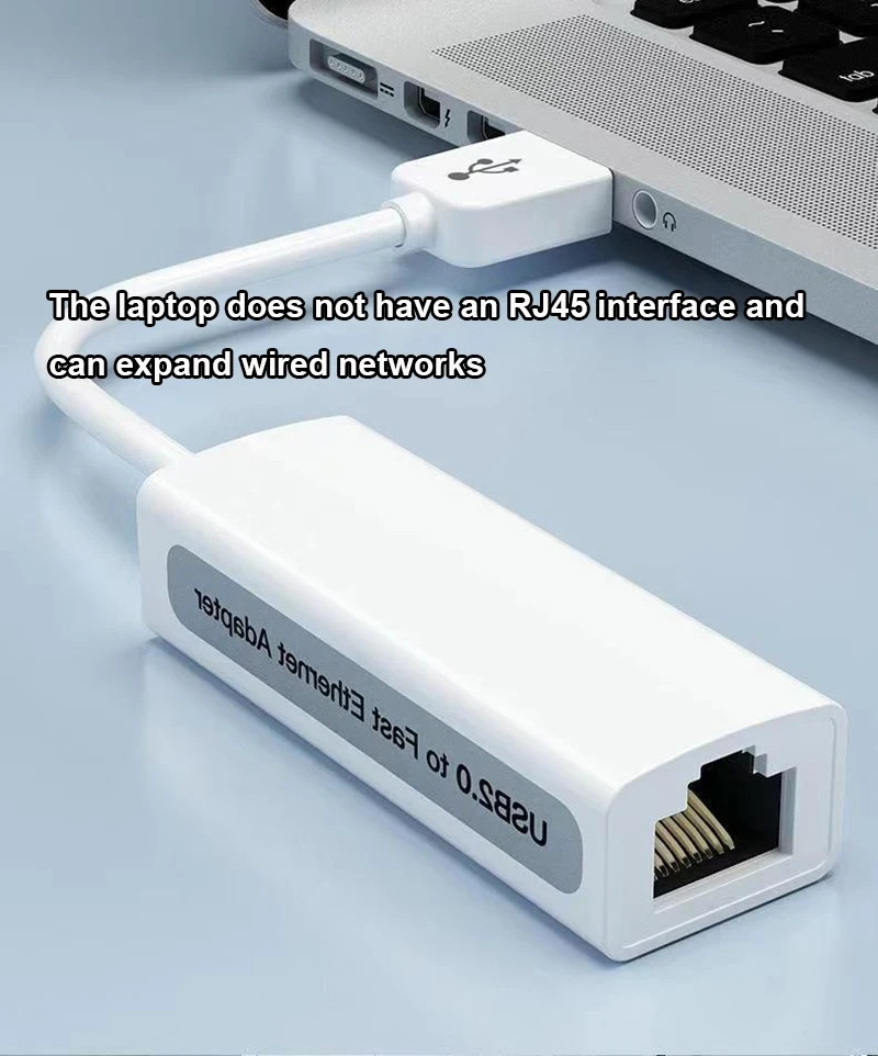 USB 2.0 to Ethernet RJ45 Network LAN Adapter for Windows 7/8/10/Vista/XP