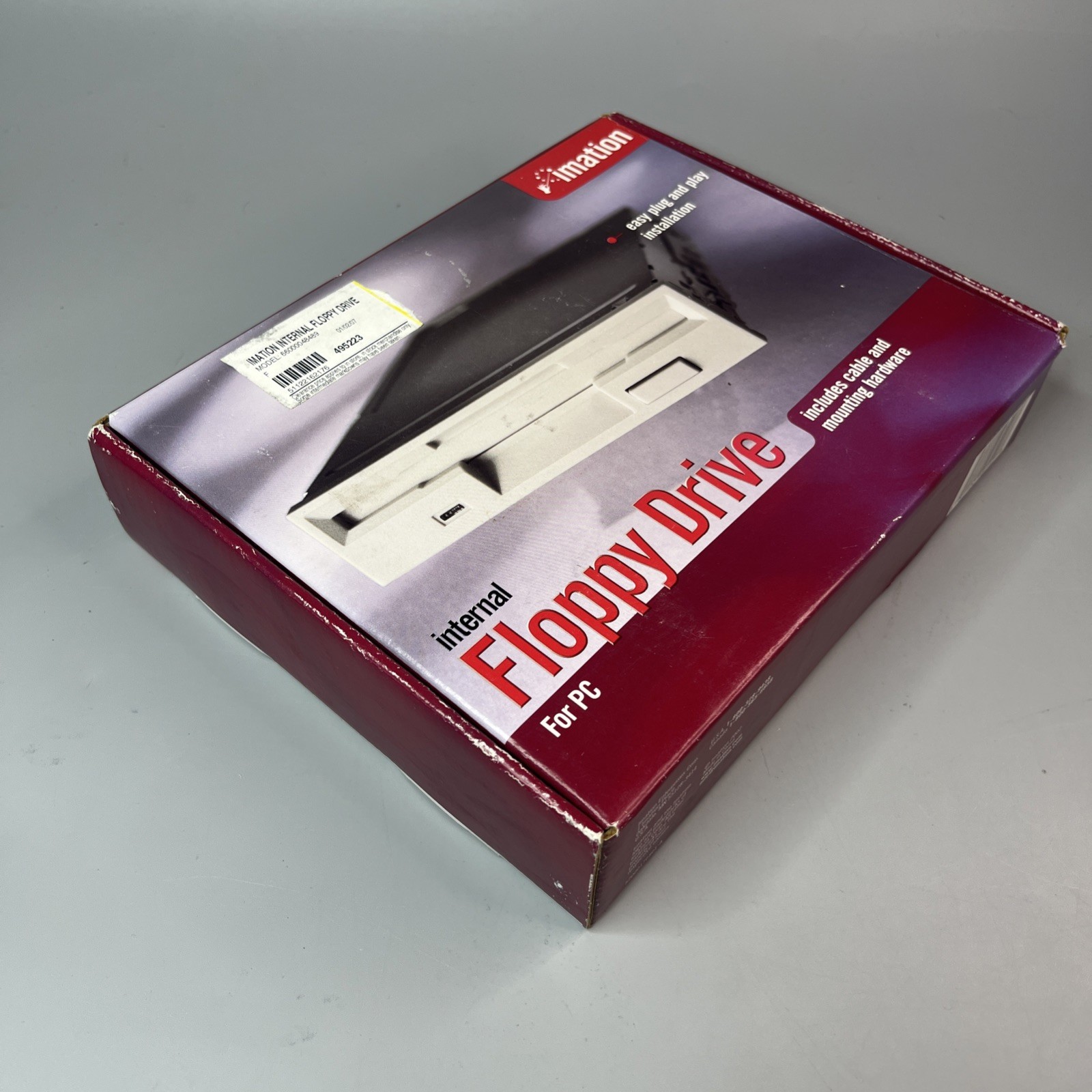 NEW NOS Vintage Imation Internal Floppy Disk Drive For PC