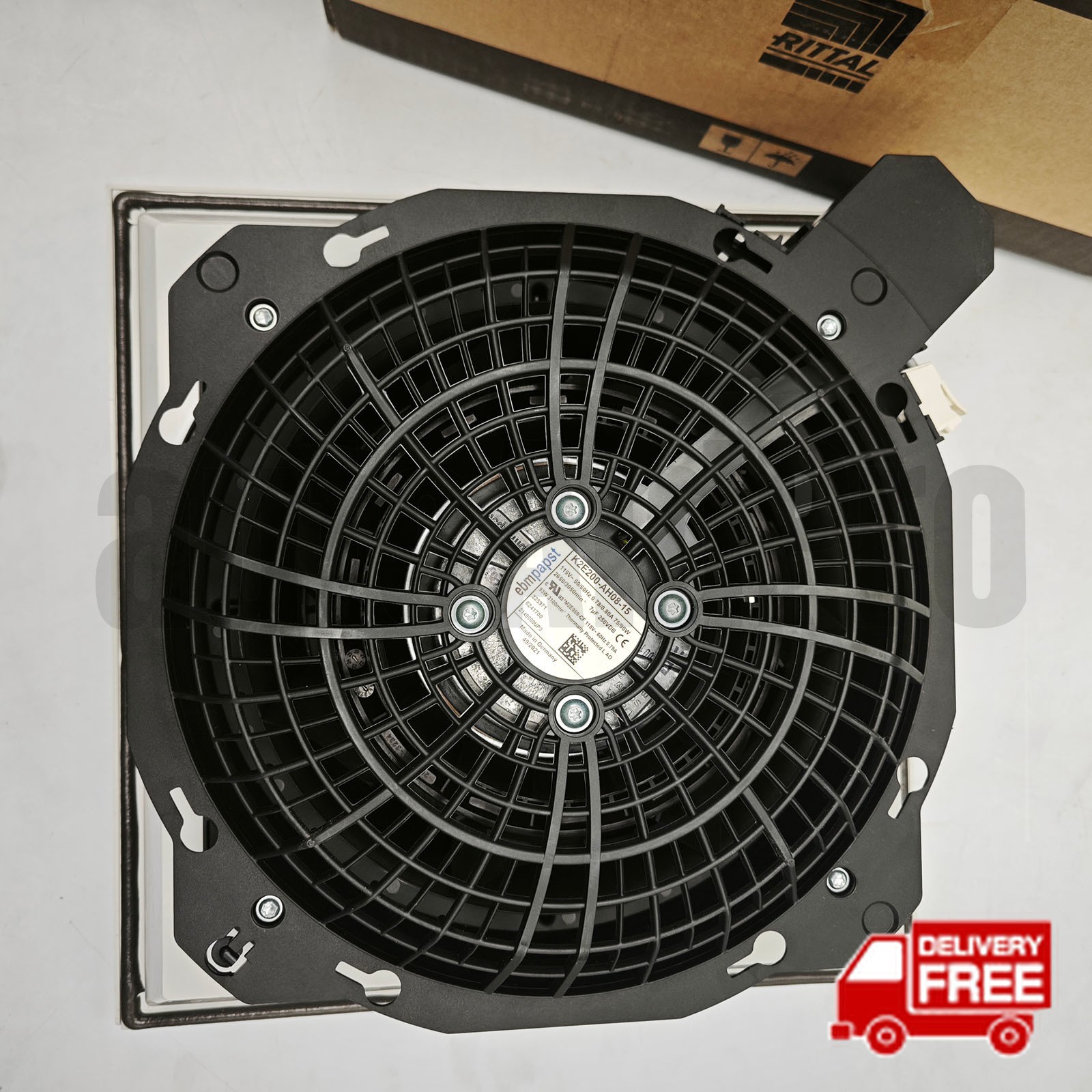 New Rittal K2E200-AH08-15 Fan for ebmpapst 115VAC 0.78/0.80A 75/90W 50/60Hz