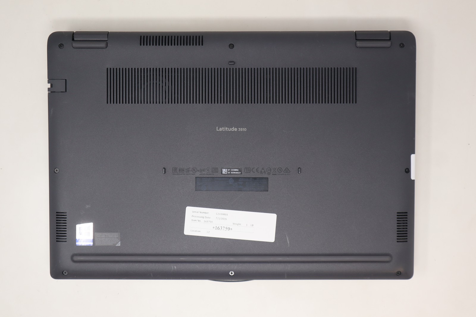 Dell Latitude 3510 Laptop Intel Core i5-10th Gen 8GB RAM 512GB NVMe Win 11 Pro
