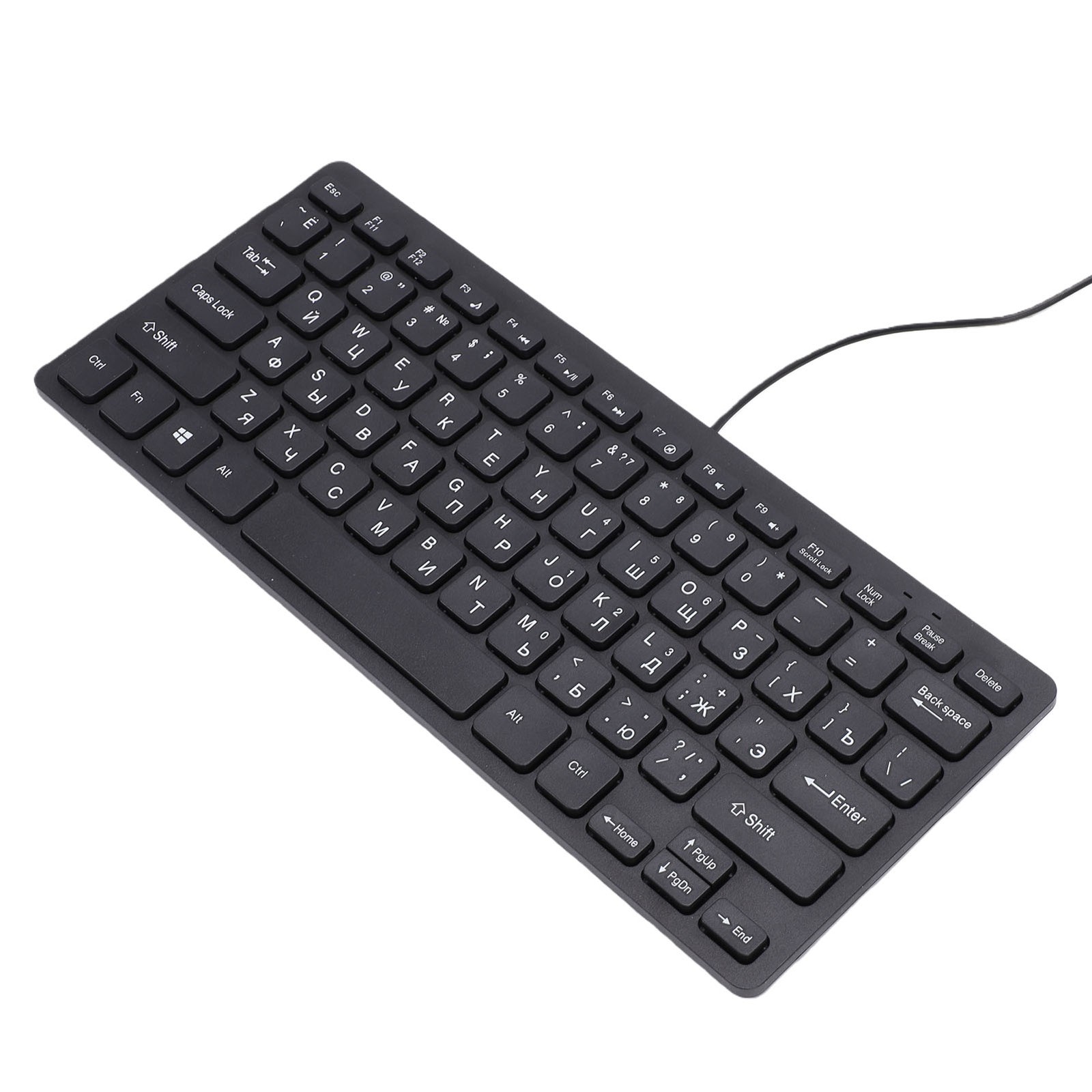 78 Keys USB Wired Keyboard – Compact & Proof For PC Premium