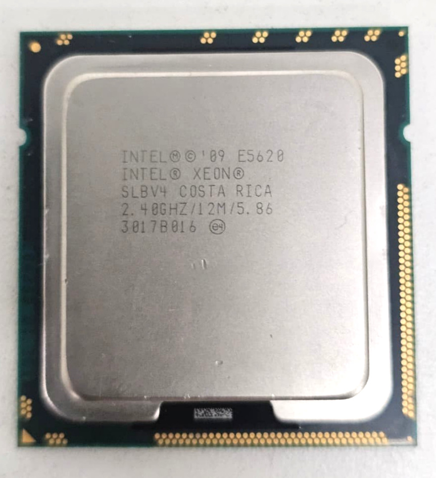 Intel Xeon E5620 Processor 2.4GHz 12M/5.86 SLBV4 COSTA RICA 09-3017B016 Tested.