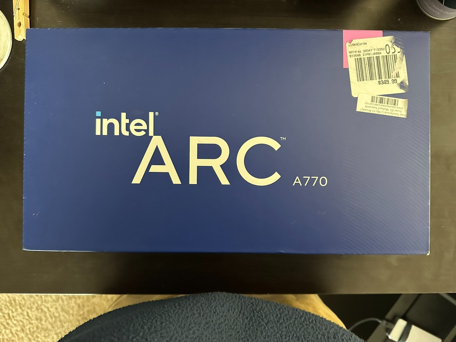 Intel Arc A770 Limited Edition 16GB GPU w/ Original Box & Accessories