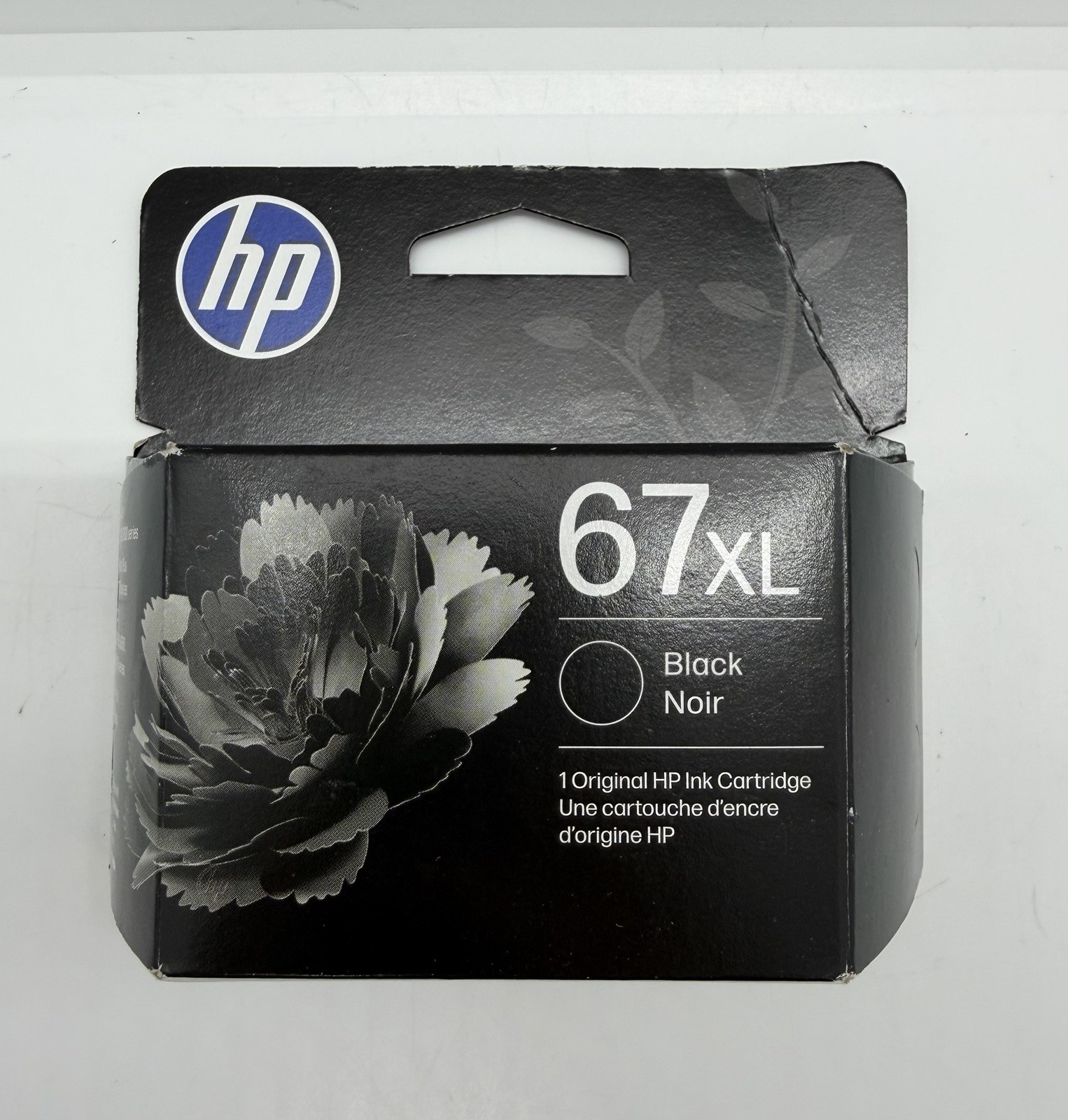 HP 67 XL Genuine Black Ink Cartridge Exp 01/2028 Sealed