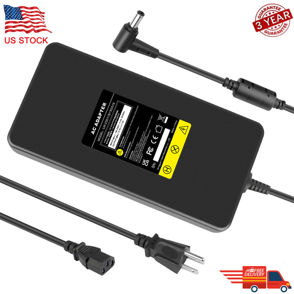150W/180W/230W Ac Adapter Charger for ASUS ROG Laptop Notebook Power Supply Cord