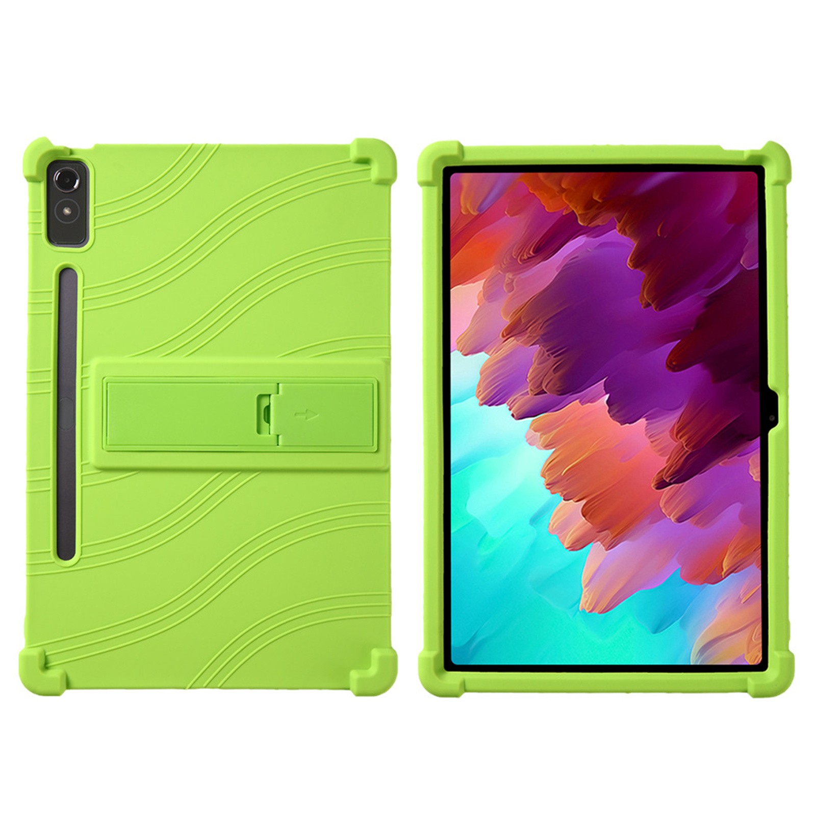 Case For Lenovo Tab P12/Lenovo XiaoXin Pad Pro 12.7in 2023 Silicone Stand Cover