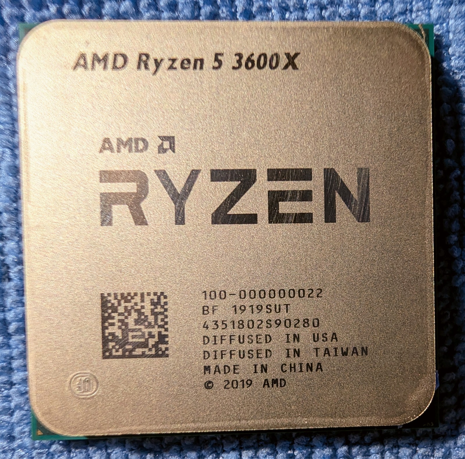 OEM AMD Ryzen 5 3600X 6 Core/12 Thread Desktop CPU AM4 Processor (FAN NOT INC)