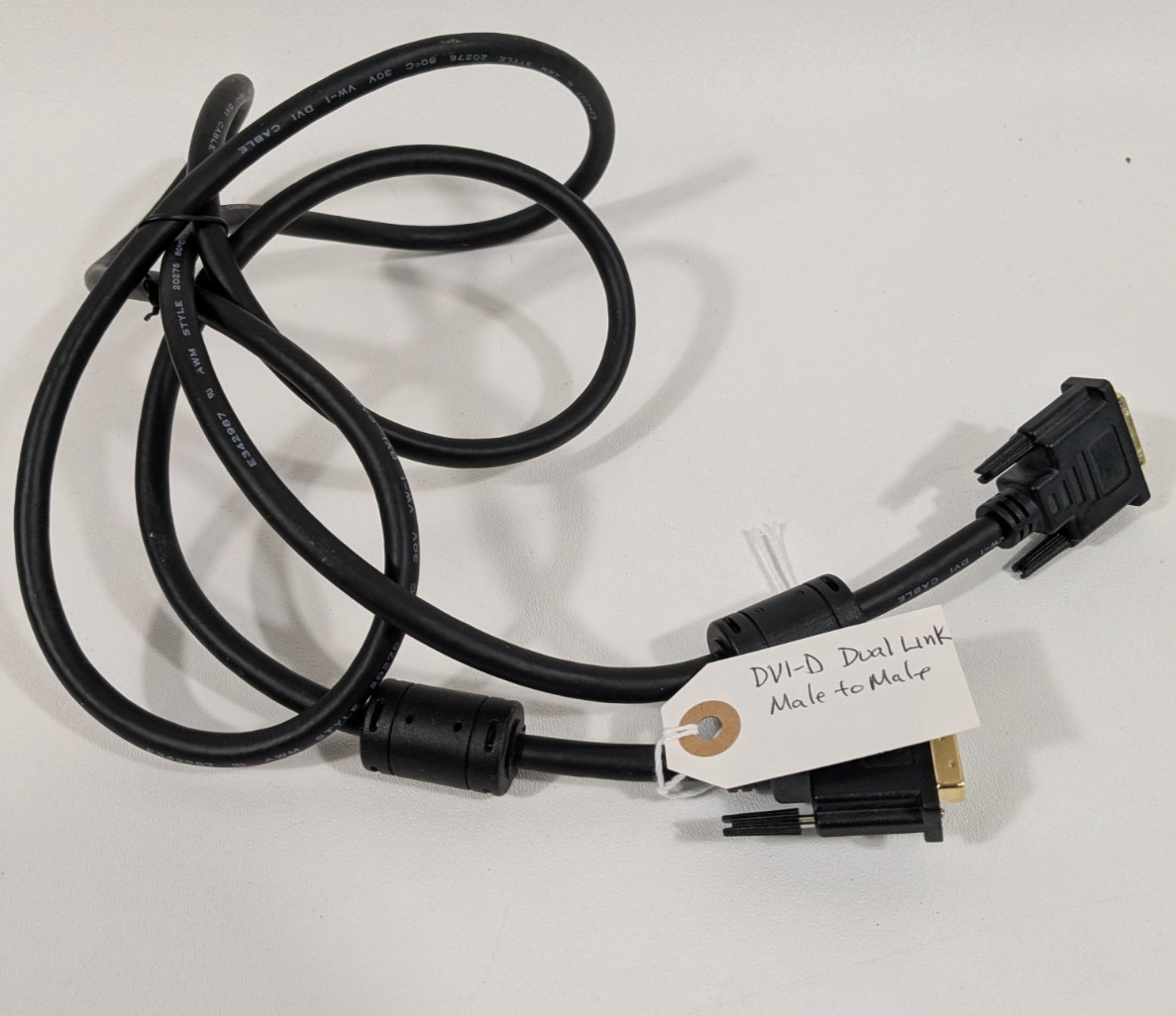 DVI Dual Link Male to Male Video Monitor Cable Cord PC Electronics