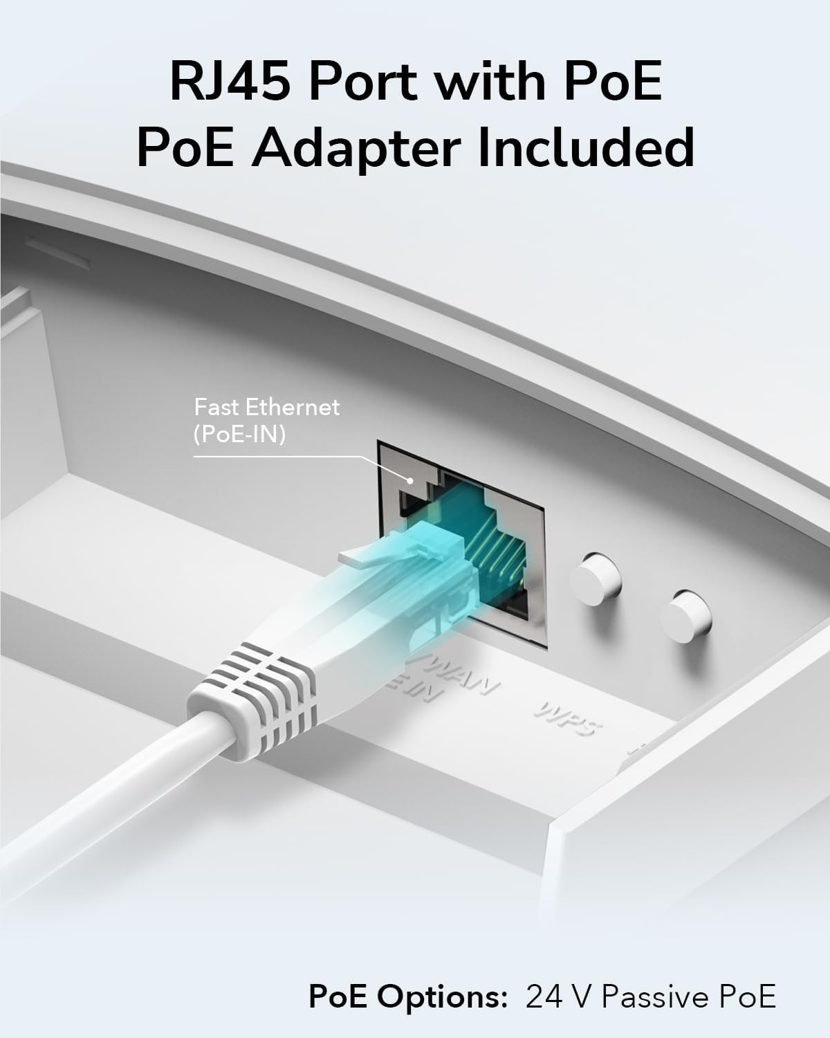 Outdoor WiFi Access Point Waterproof Dual-Band MU-MIMO Beamforming PoE Router