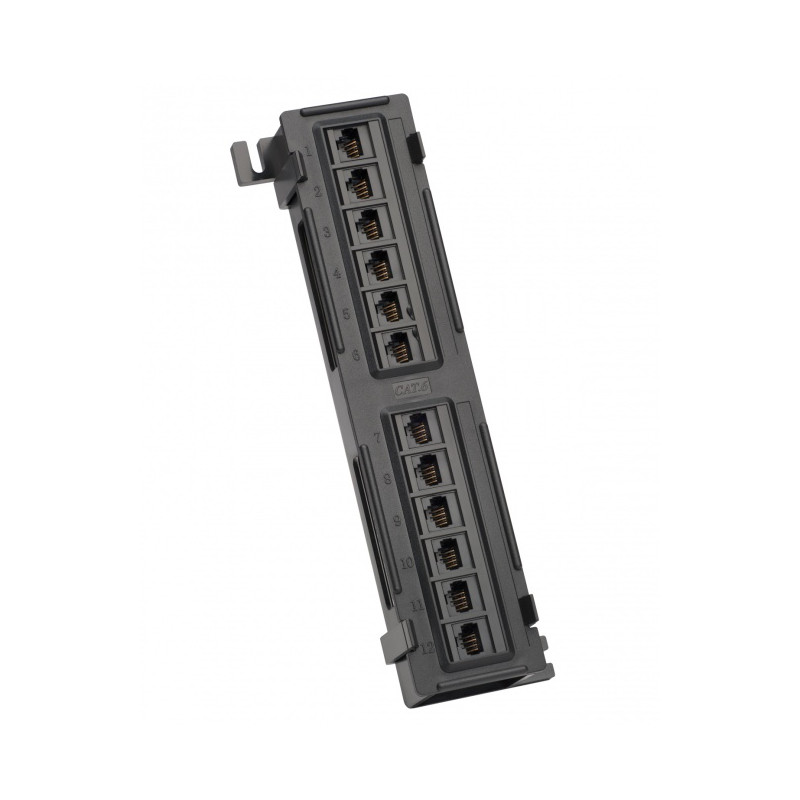 Platinum Tools 660-12C6 12 Port Cat6 Non-Shielded Patch Panel