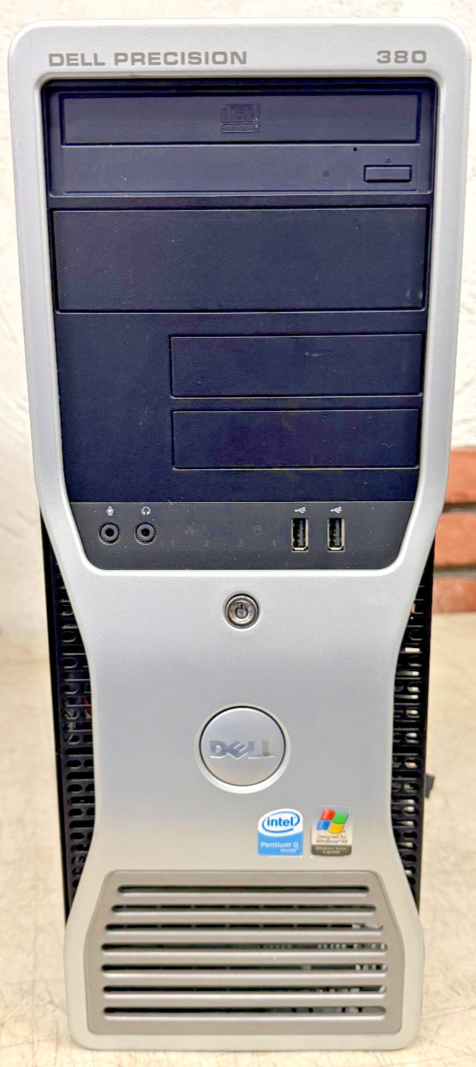Dell Precision 380 Pentium 4 3 .0 GHz CPU 256GB SSD Windows XP Professional SP3