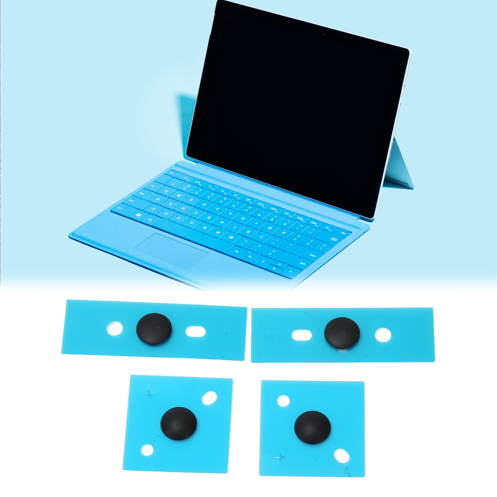 Anti-Slip Round Dot Laptop Foot Pads Durable Replacement For 3/4/5