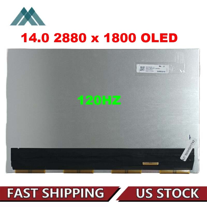 New ATNA40CU03 002 14″ 40 Pin 120Hz 2880×1800 Replacement Display Panel Matrix