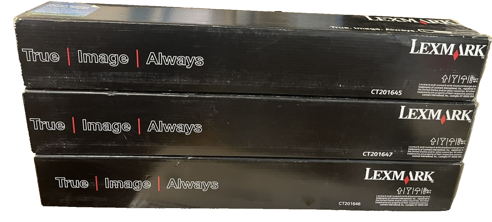 3 Pk – Lexmark High Yield Toner C950X2CG C950X2MG C950X2YG C950X2 C950 – New