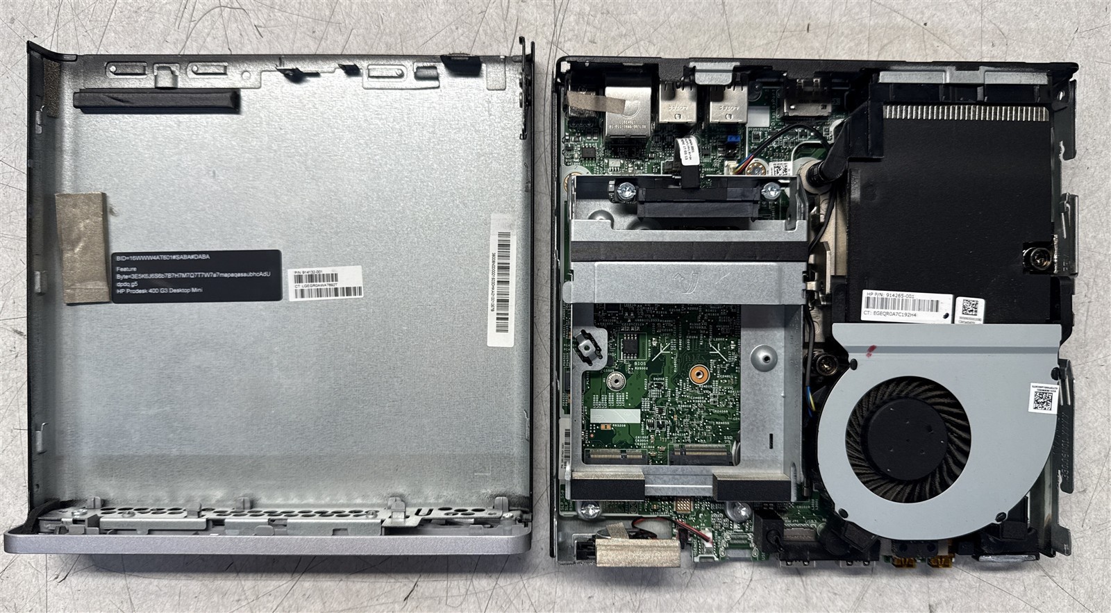 HP PRODESK 400 G3 MINI CORE i5-6500T SR2L8 2.5GHz NO RAM/HDD/SSD/OS LOT OF 4