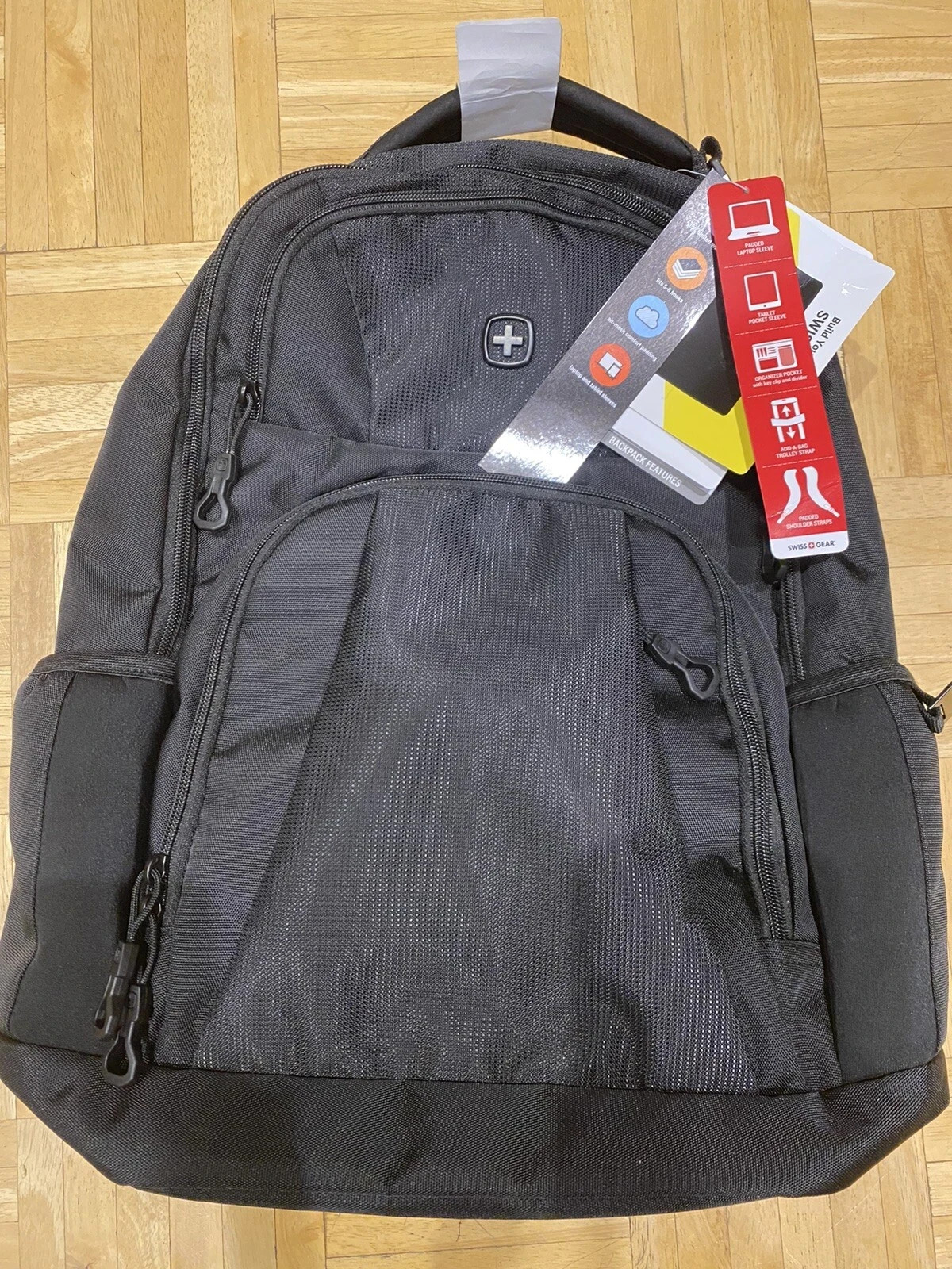 SwissGear 5698 Backpack for Commute Work Travel School Fits 16 ” Laptop Tablet