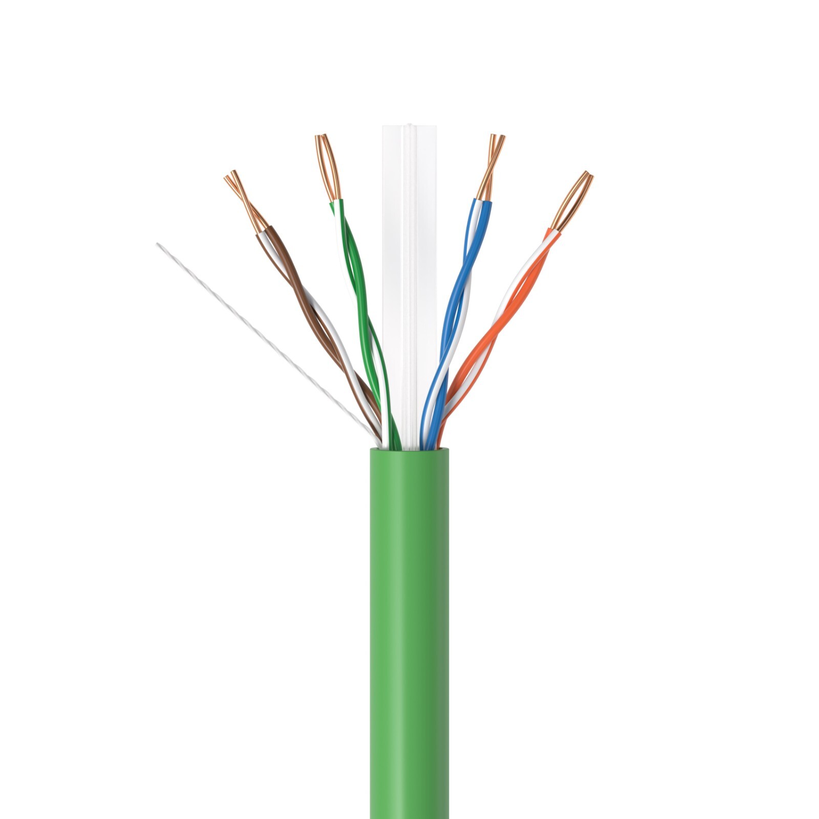 Bulk CAT6 ETL Rated Cable 1000ft 500ft Riser CMR Solid Bare Copper RJ45 Ethernet
