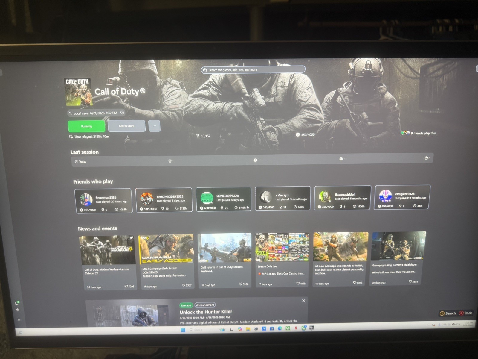 Samsung 27-inch Odyssey 3D G90XF, 4K, 165Hz, Gaming Monitor, LS27FG900XNXZA