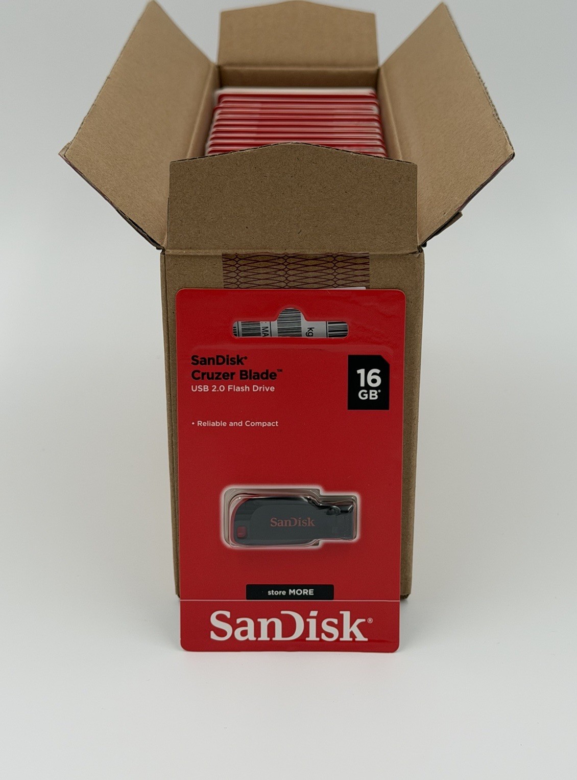 10x SanDisk Cruzer Blade 16GB USB 2.0 Flash Drive Thumb Memory Stick
