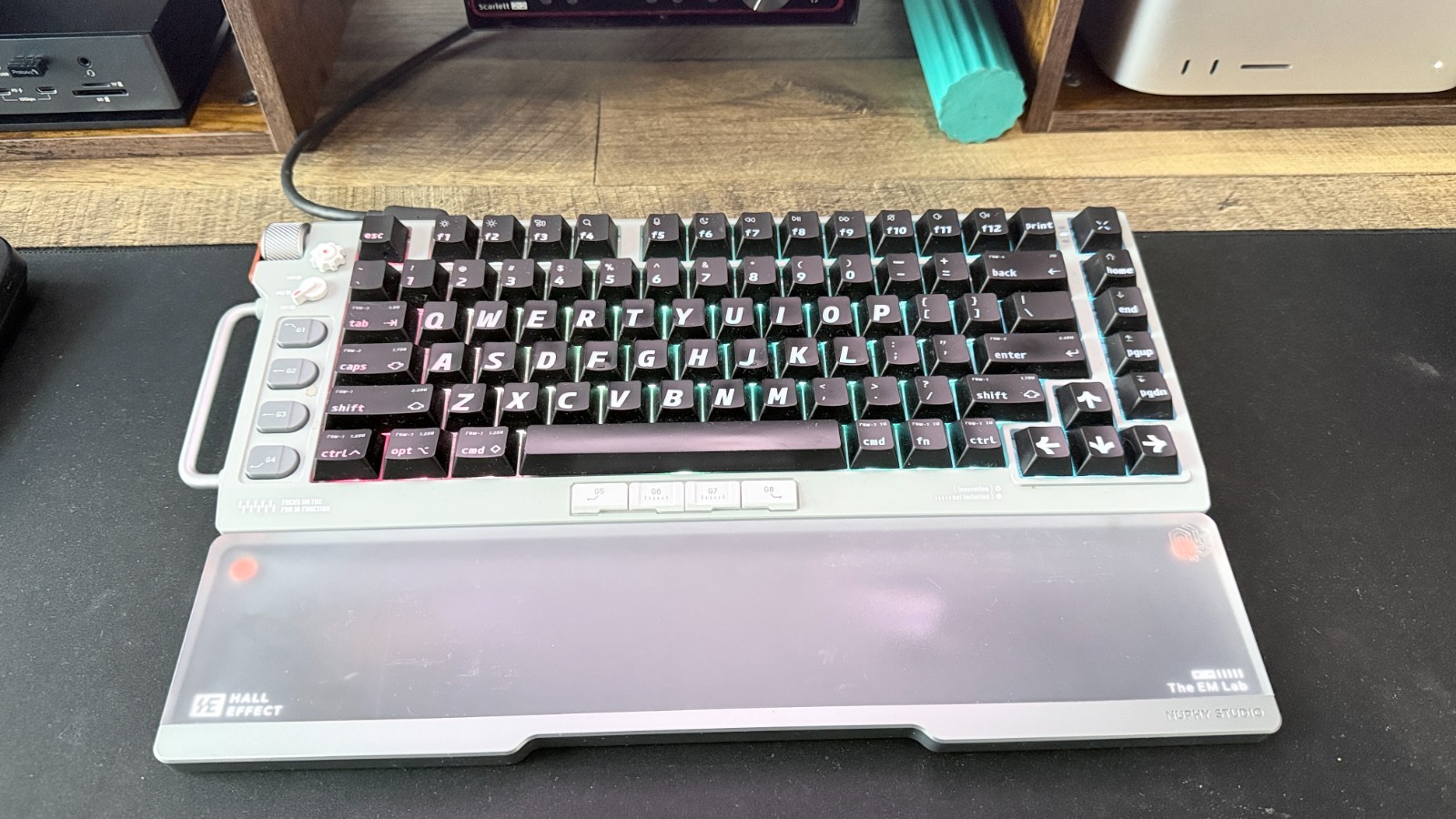 NuPhy AKIRA40K Field75 HE — Ltd. Edition Magnetic Gaming Keyboard + Wrist Rest