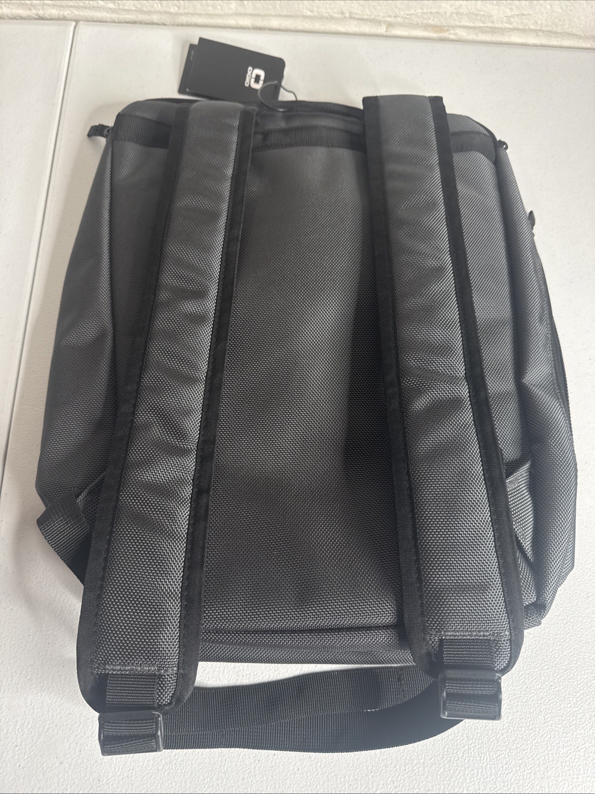 OGIO Sprint Pack Black Gray Backpack Adjustable Meridianlink Logo Laptop NWT