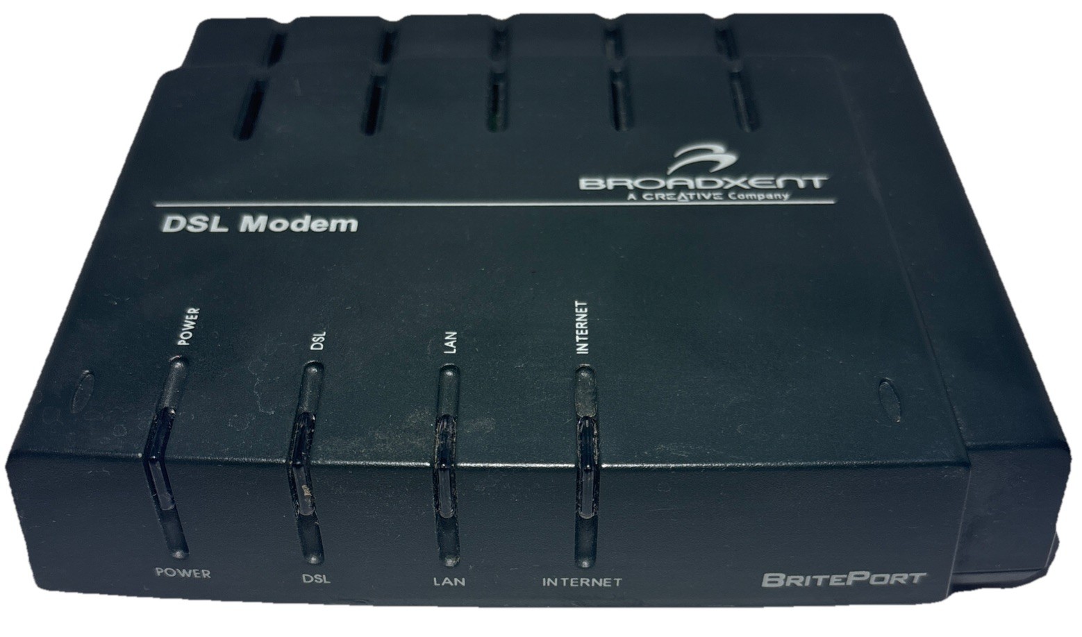 BroadXENT 8012-V1 BritePort 8012-V1 245-08012-10-00 Black Ethernet DSL Modem