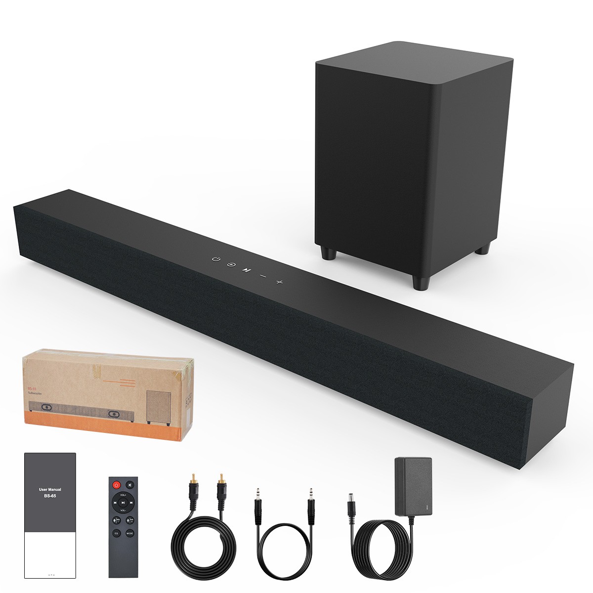 Surround Sound Bar Wireless Bluetooth Stereo Speakers Soundbar TV Home Theater