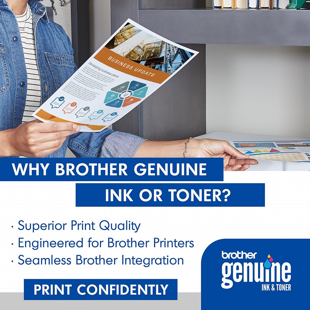 Brother Super High-yield Toner Cartridge, Black, Yields approx. 6,500 pages