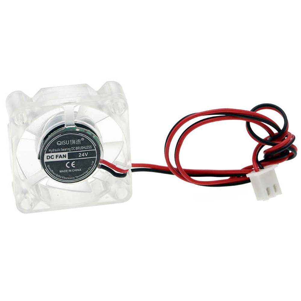 3010 Cooling Fan Mini Transparent Silent Fans Brushless LED Light DC 5V 12V 24V