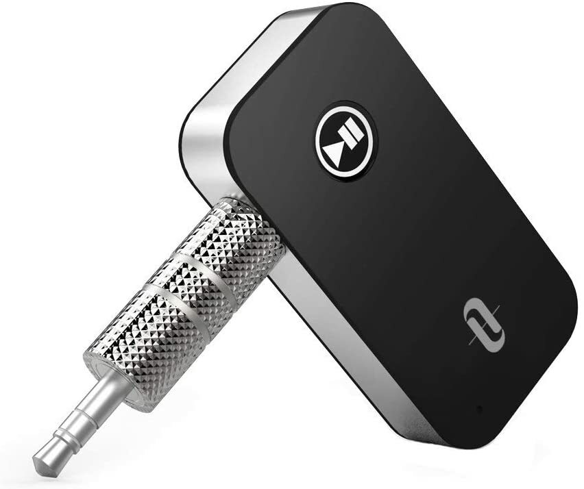 TaoTronics Bluetooth Receiver/Car Kit Portable Wireless Audio AUX Adapter 3.5mm