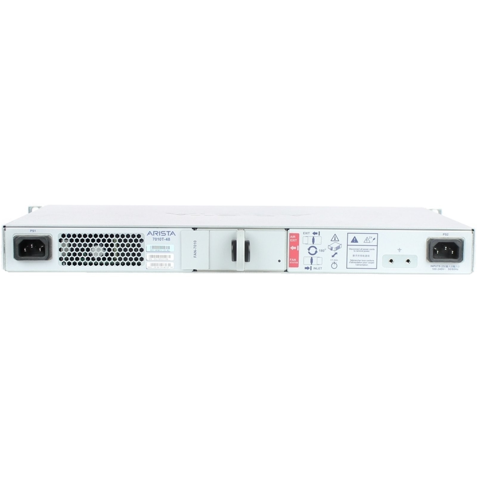 Arista DCS-7010T-48-R 48P 1GbE 4P 10GbE SFP+ RA Switch