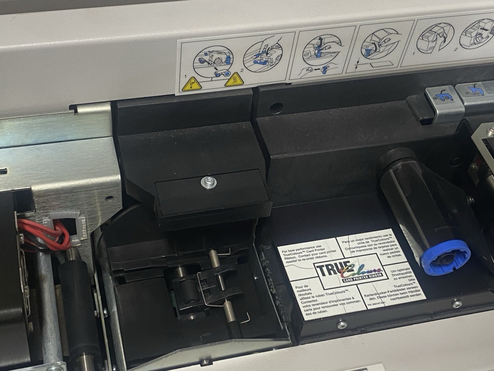 ZEBRA P520 ID PLASTIC COLOR CARD PRINTER LAMINATOR P520CM HIGH SPEED