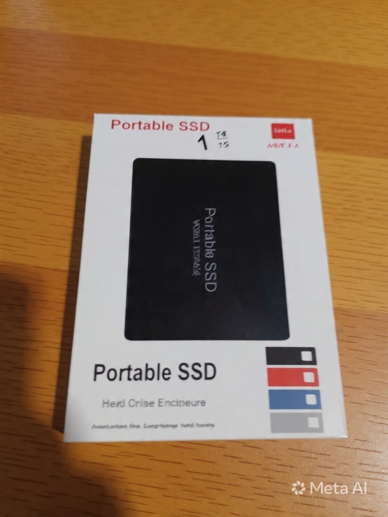 External SSD Drive – For Parts or Repair – Not Working – As Is