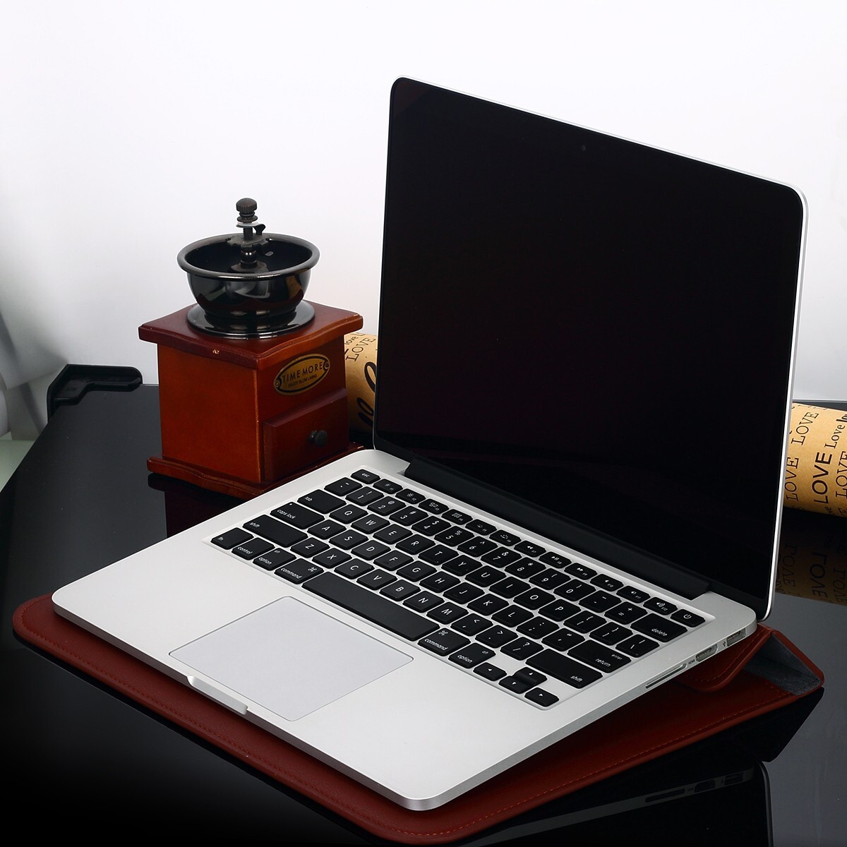 Laptop Tab Sleeve Leather Bag Case Stand Cover for MacBook Neo/MacBook Air 13 in