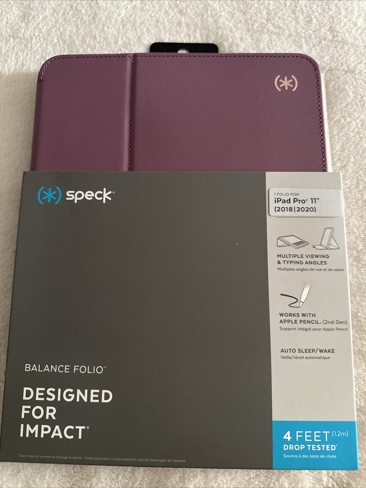 Speck Presidio Pro Folio Case Magnetic Closure for iPad Pro 11″ 2021 2020 2018