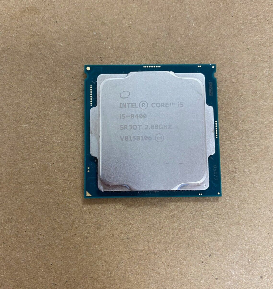 Intel Core i5-8400 SR3QT Base 2.80GHz Turbo 4.00 GHz 6 Core Processor CPU