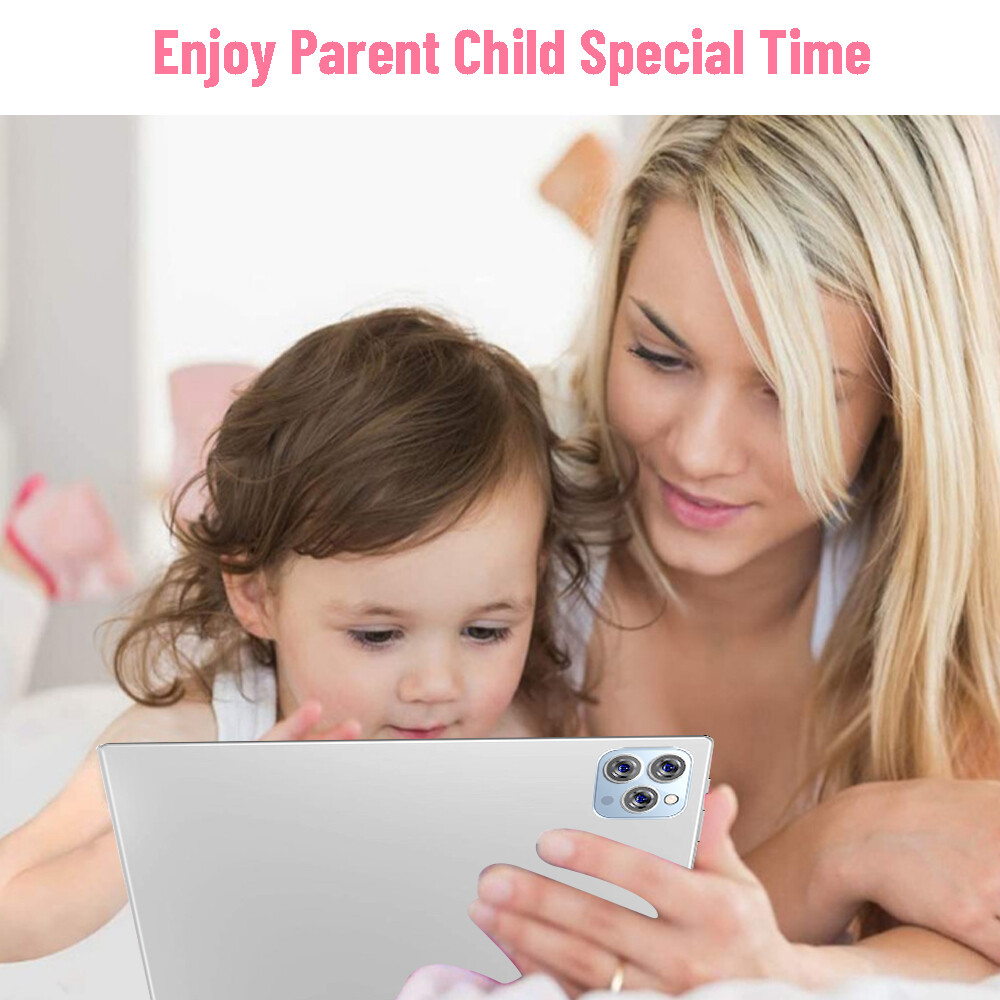 Kids Tablet 10 inch Android 12 Tablet for Kids 4+64GB Bluetooth WiFi Dual Camera