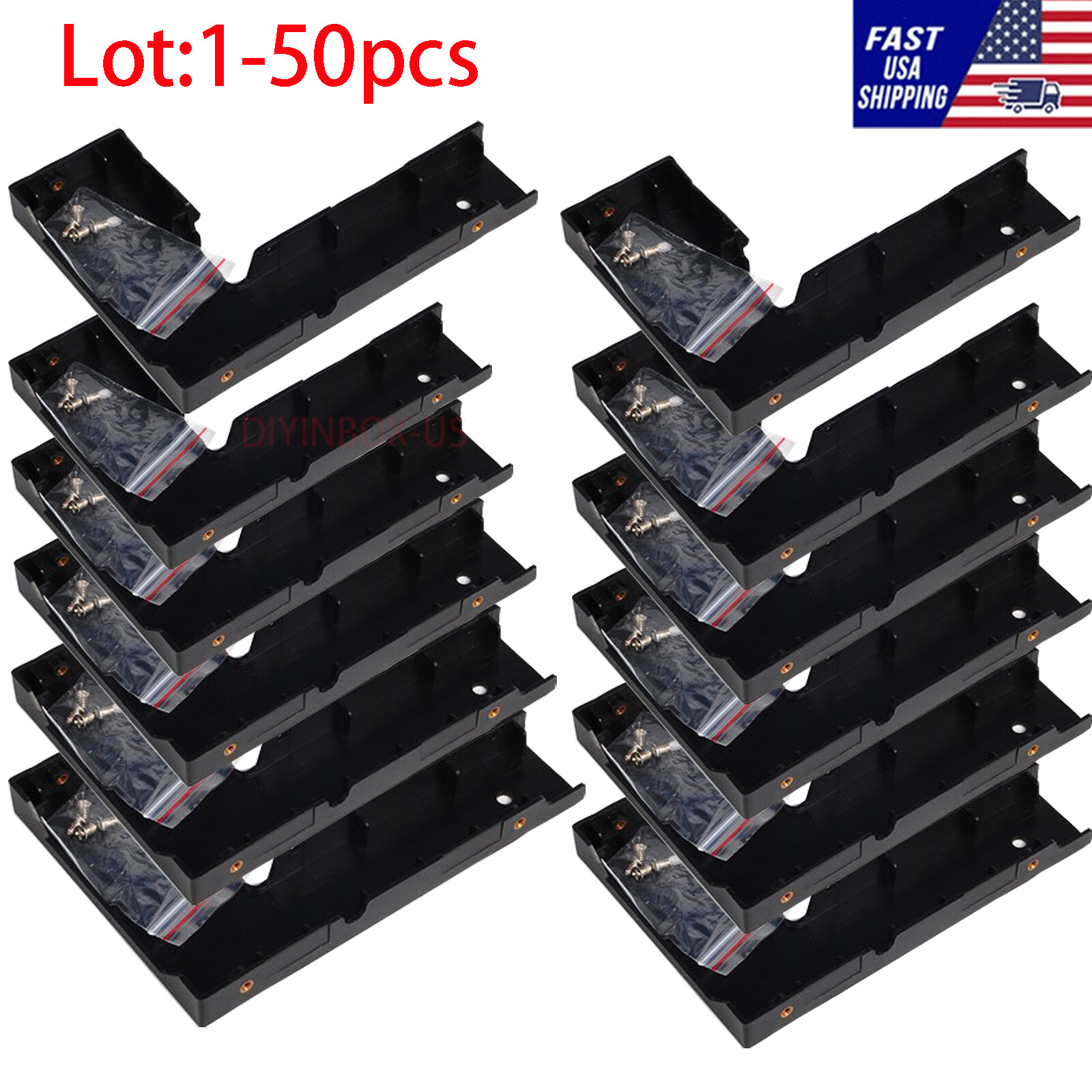 Lot FRU00FC28 2.5″ to 3.5″ SSD/SATA/SSD Caddy Adapter for Lenovo 03X3835 03T889