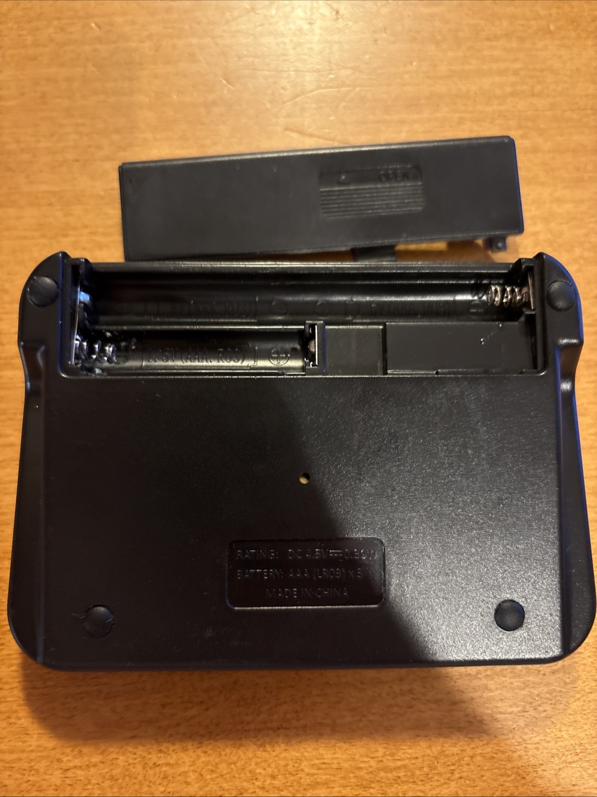 RecZone Password Safe Handheld Digital Keeper Vault Model #595 TESTED