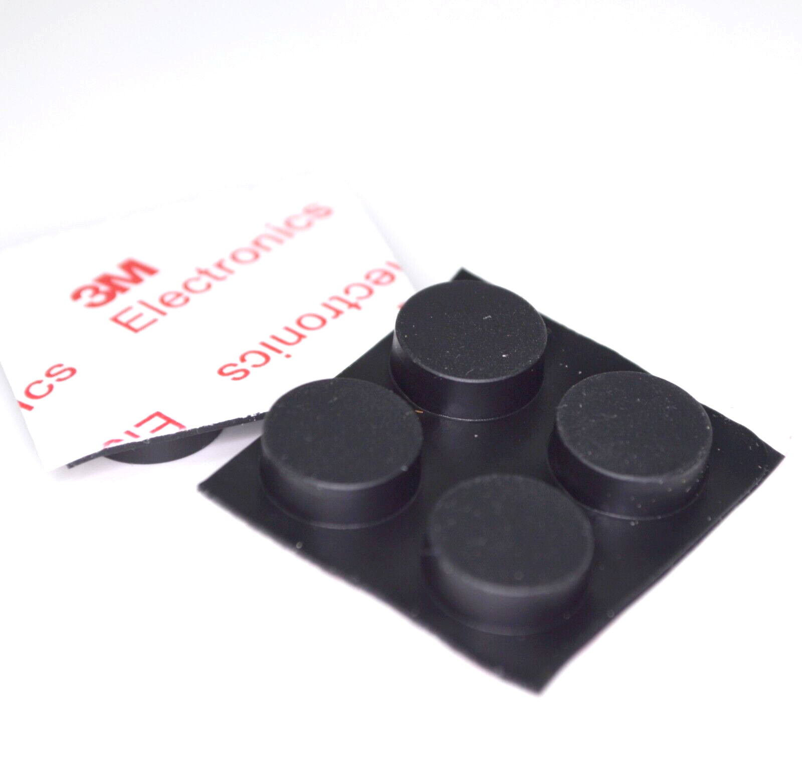 For Zebra ZP450 ZP455 ZP500 ZP505 Round Small Rubber Feet 3M Adhesive Backing